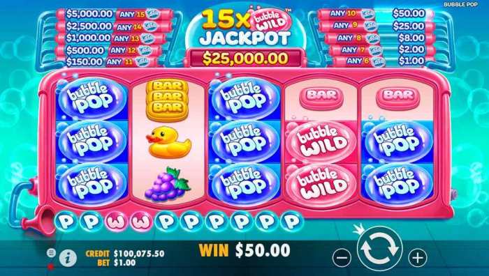 Slot Bubble Pop Keseruan dan Keuntungan Besar Menanti